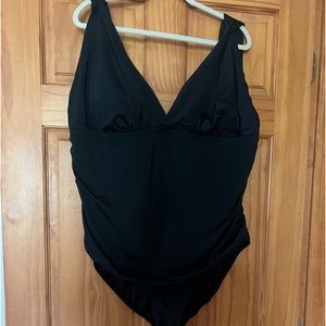 Time & Tru one piece bathing suit
